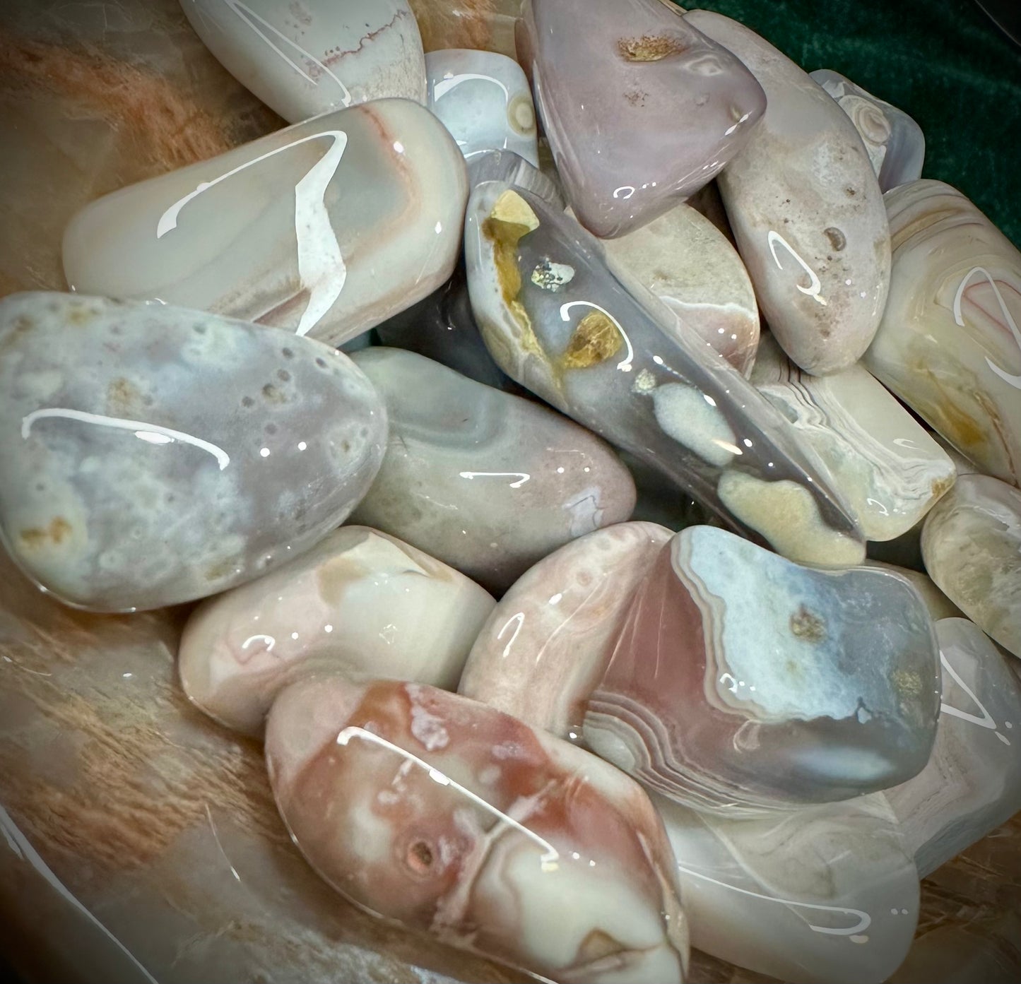 Botswana Agate Tumble
