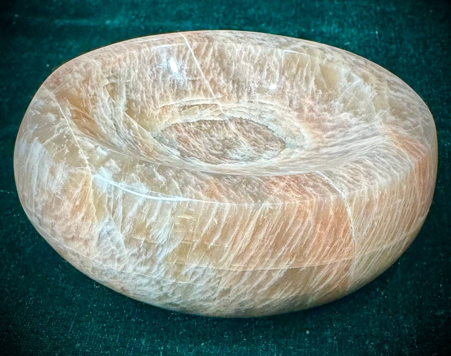 Peach Moonstone Bowl