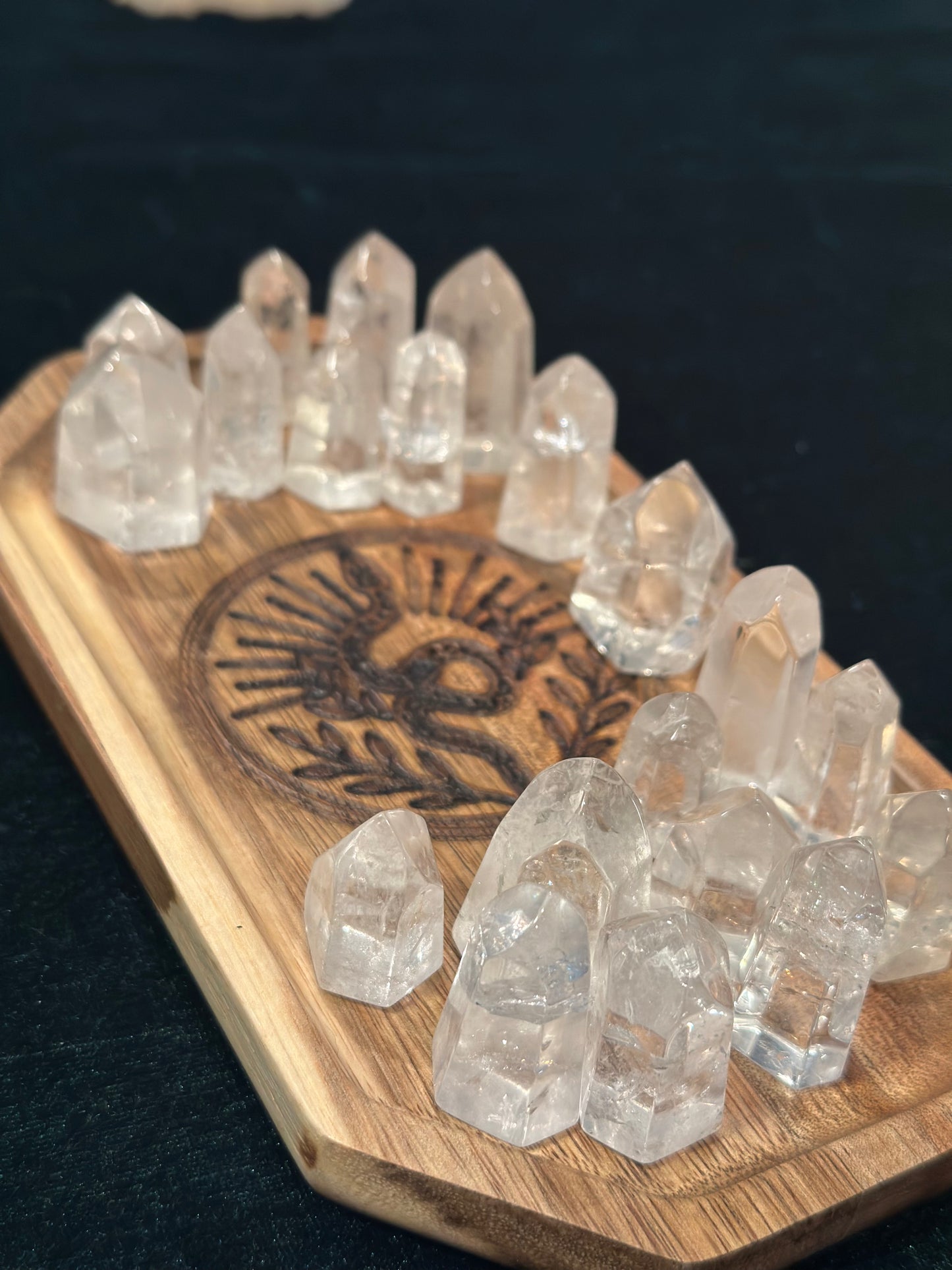 Clear Quartz Mini Tower