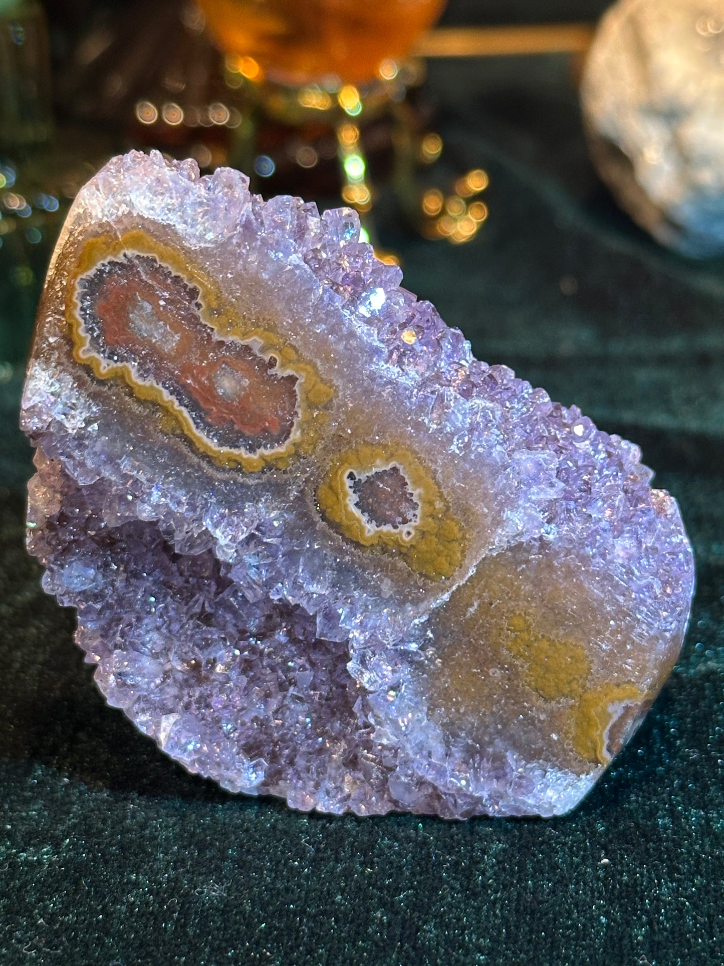 Amethyst Stalactite Eyes
