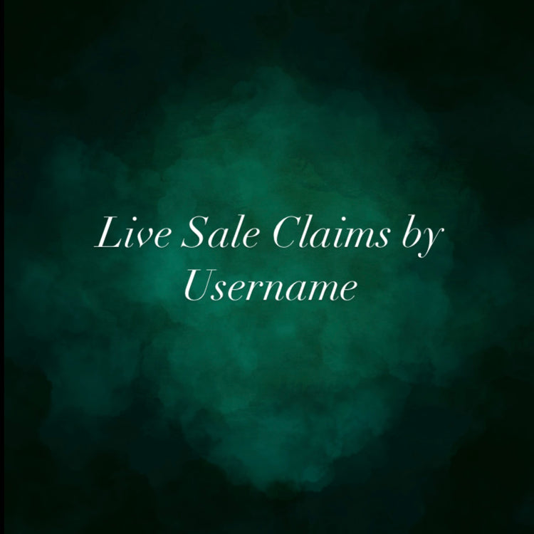 Live Sale Claims