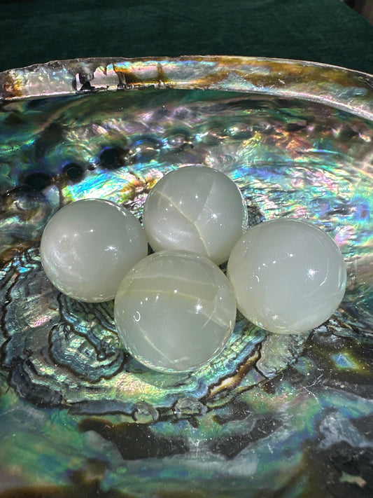 Sage Green Moonstone Sphere