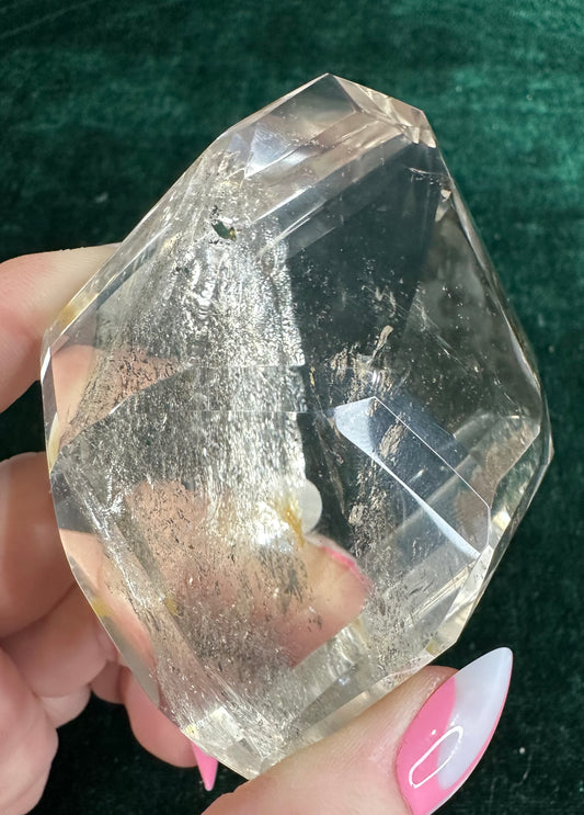 Faceted Lemurian Freeform