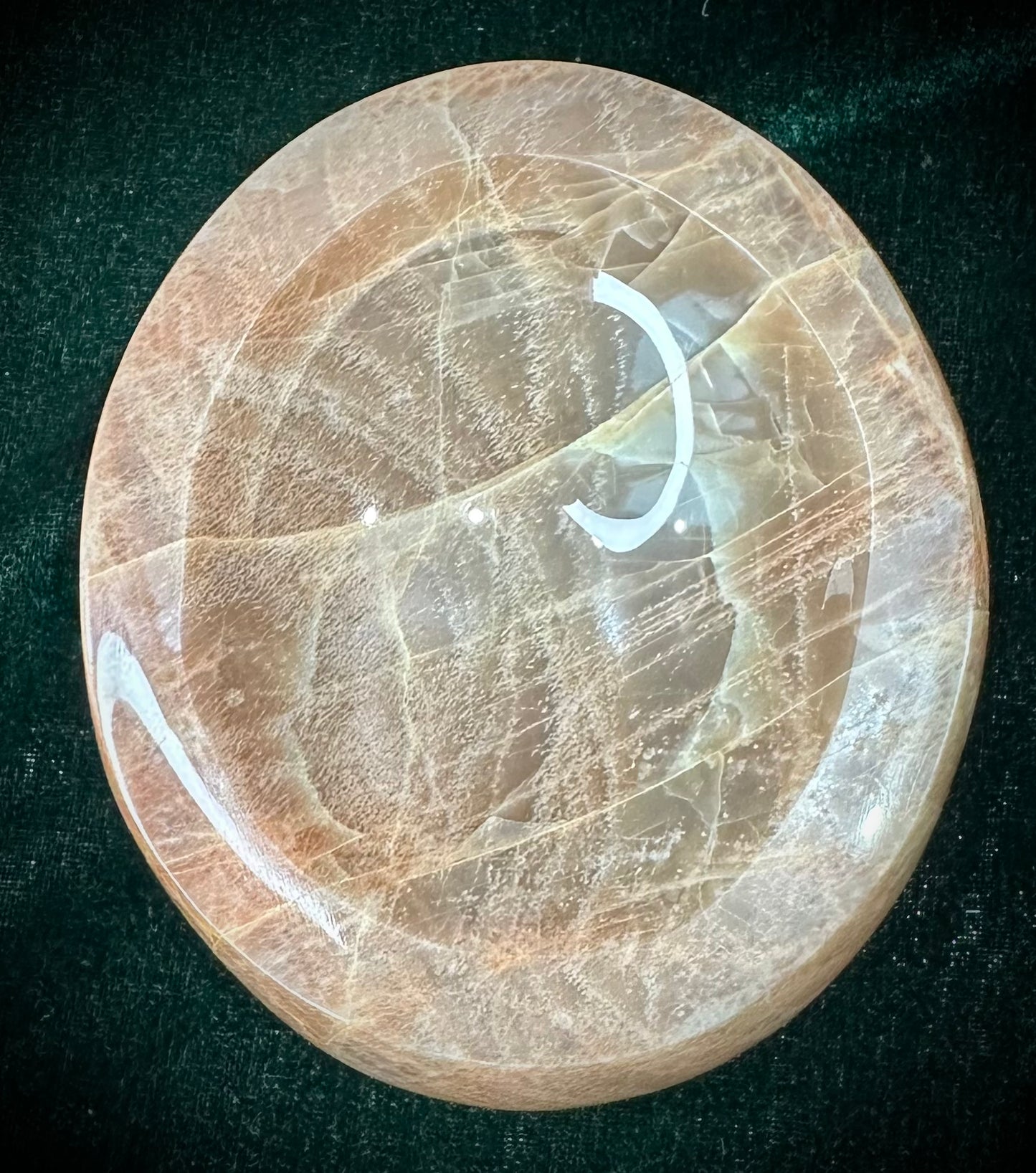 Peach Moonstone Bowl