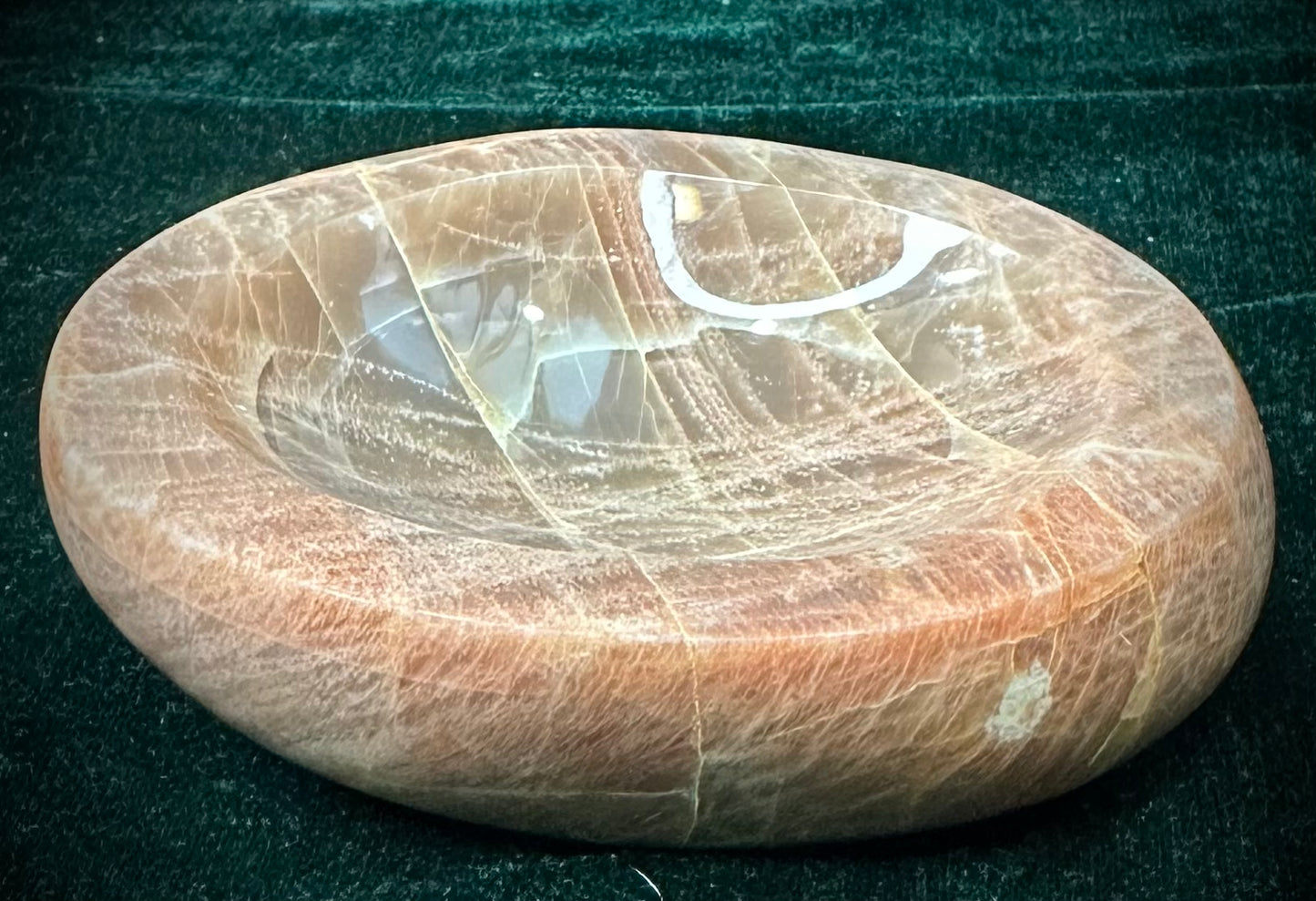 Peach Moonstone Bowl