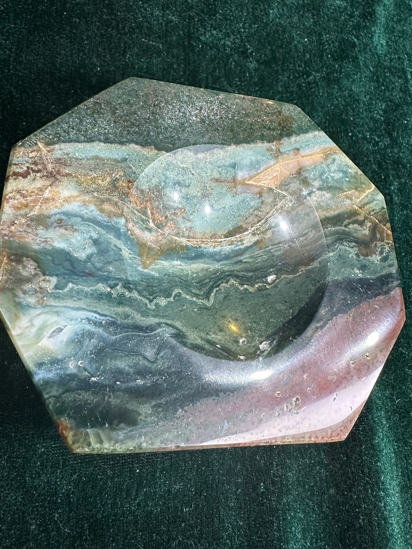 Sea Jasper Dish